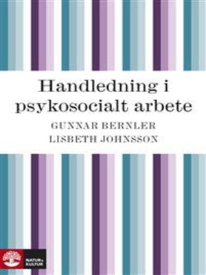 cover image of Handledning i psykosocialt arbete